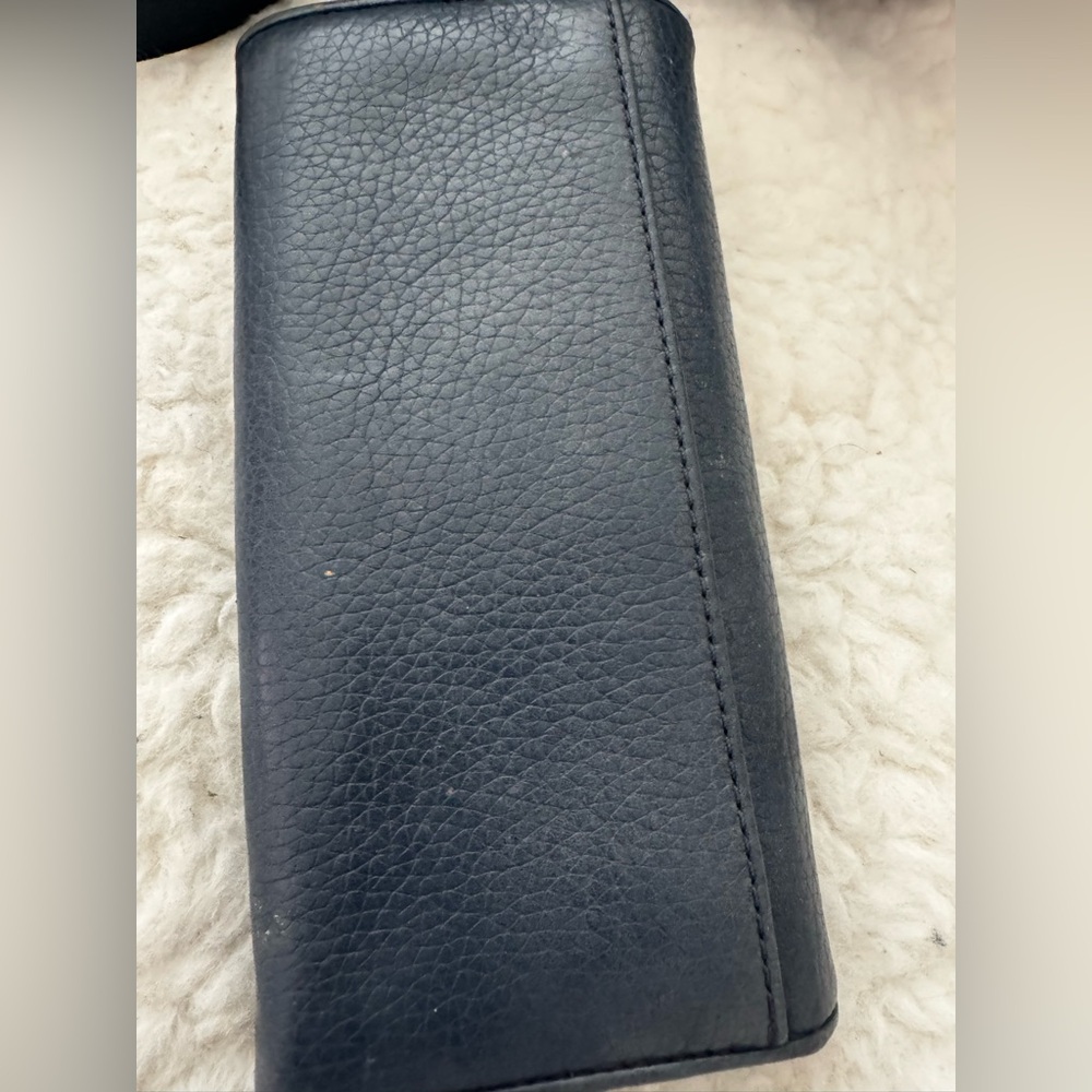 Michael Kors Soft Navy Blue Leather Crossbody/Shoulder Bag with Wallet - Picture 7 of 16